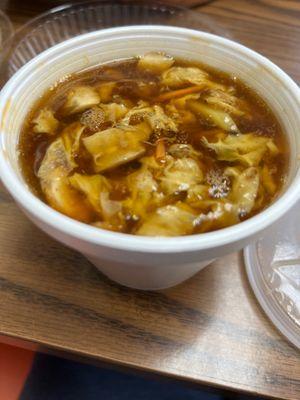 Hot & Sour soup-standard, simple & good