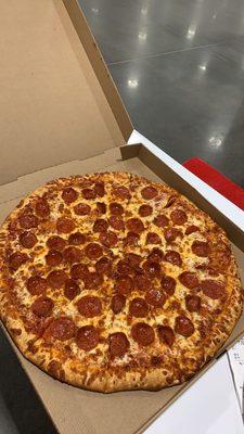 18" whole pizza (pepperoni)