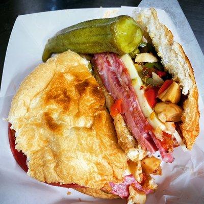 The "Chief's" Muffuletta Sandwich