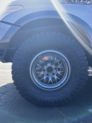 Titan7 Forged wheels. Nitto 35" Ridgegrappler