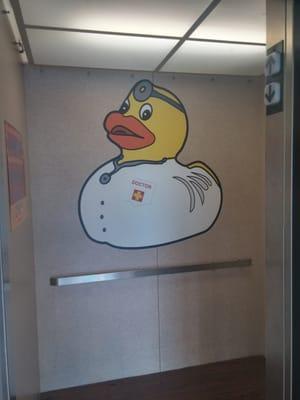 Elevator ducky