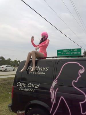 Adult Store Cape Coral & Ft. Myers 41 South Watch for Van Girl!