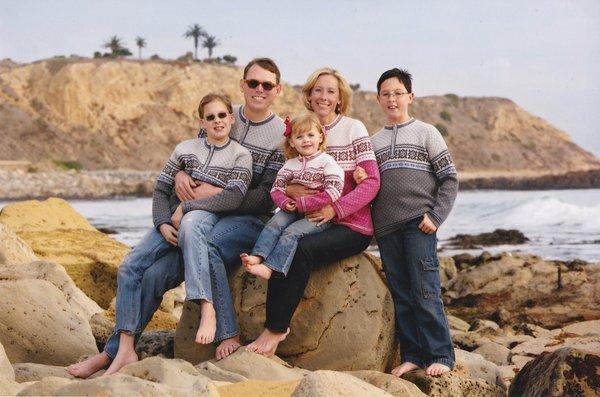 Dr. Frykman and family