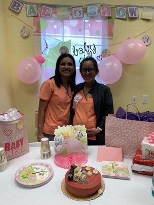 Baby shower for our Dr.Hurd to shower blessings to Baby Zoe!!