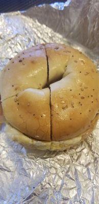 Not much everything on your everything bagel?