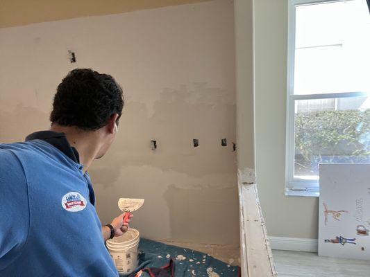 Drywall installation and repairs