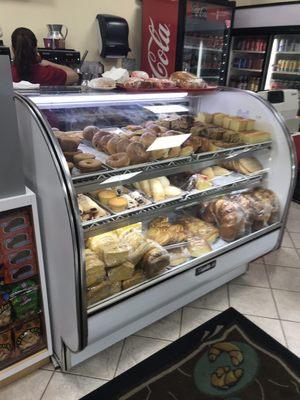 This is just one display case, they have 2 others. Large selection of breads and pastries!