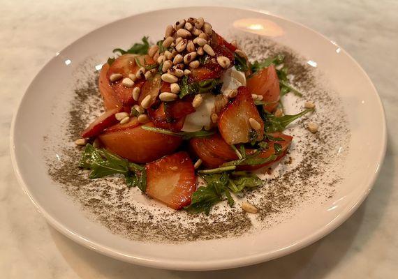 Strawberry burrata