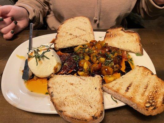 The Burrata Appetizer. An absolute must if you visit!