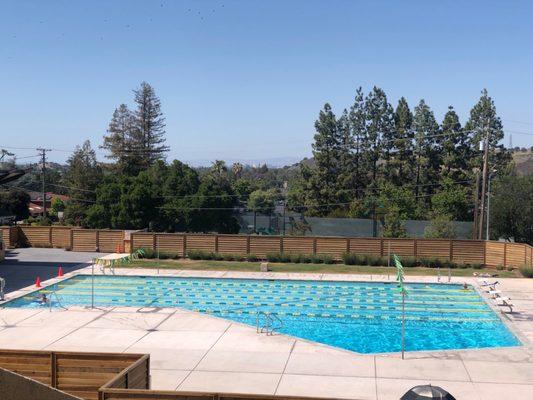 Remodeled Pool Area