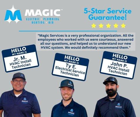 Magic Electric, Plumbing, Heating + Air