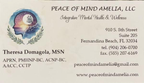 Peace of Mind Amelia