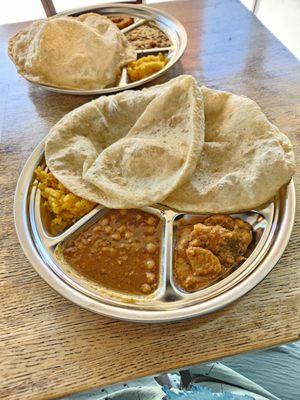 Halwa Puri Tray