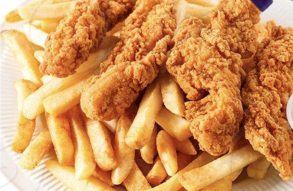 Chicken tenders and fries!