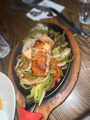 Salmon Fajitas