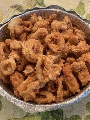 Fried calamari