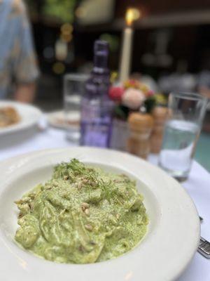 Fettucini al pesto