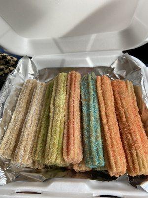 Unicorn churros