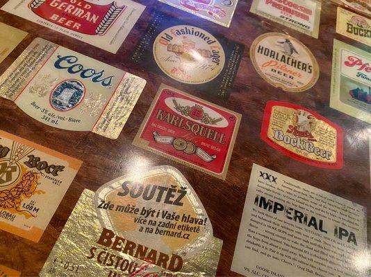 Cool Collection of Beer Labels