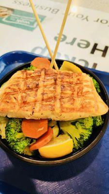 Salmon Teriyaki Bowl