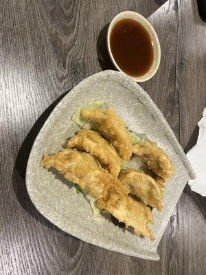 Fried gyoza