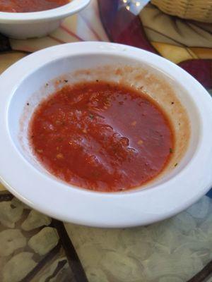 Solid salsa