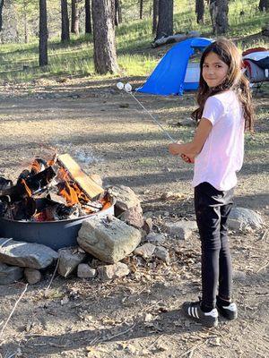 Lucy Jane wants more s'mores