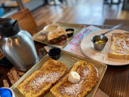 French toast and coffee