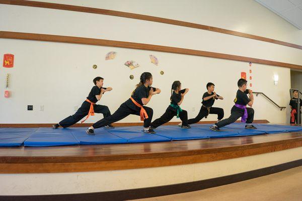 Chinese New Year Kung Fu Performance at Campbell Recreation Center