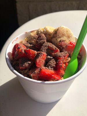 Chocolate Peanut Butter Protein Bowl!