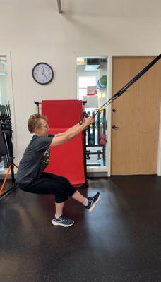 TRX Pistol Squat