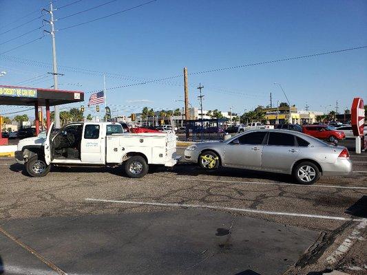 Basic break down towing