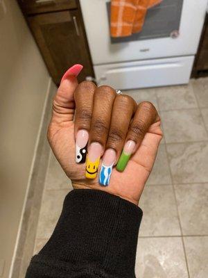 Nail art in point!