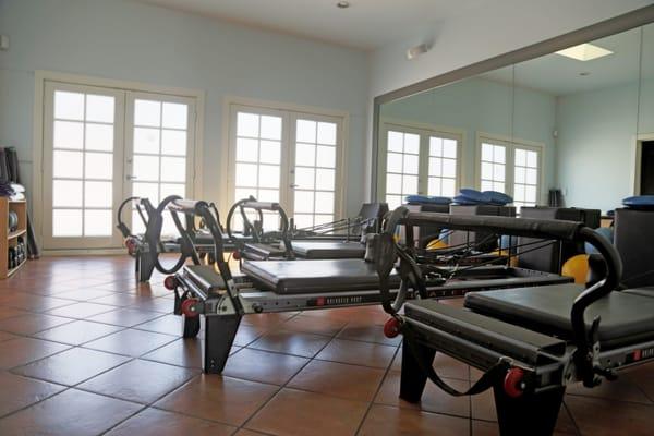 Our Pilates studio.