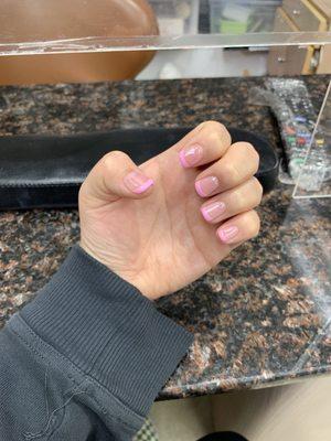 Gel French tip