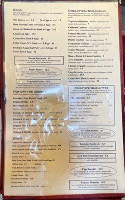 Some menu price updates,but still a great bang for the buck.