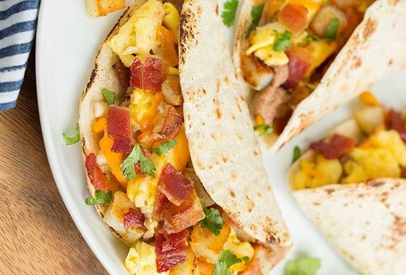 Excellent breakfast tacos!S