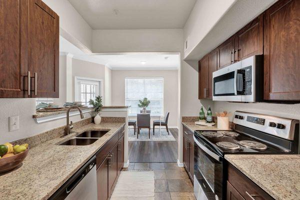 Kitchen at The Lodge at Westover Hills