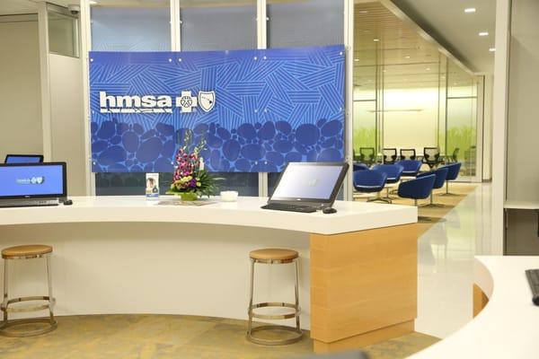 HMSA Center @ Pearl City lobby area