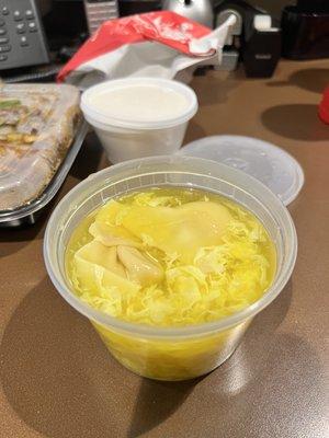 Wonton Egg Drop Soup