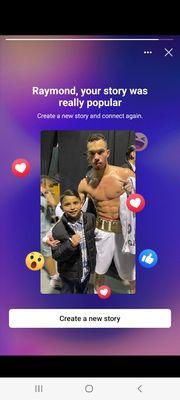 Young Warrior meeting a future World Champion Warrior