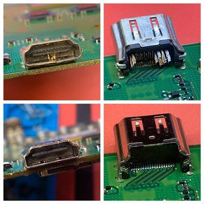 PlayStation and Xbox HDMI port replacement.