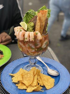 Shrimp cocktail - tasted like a bloody mart