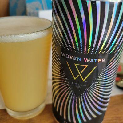 The Chromatic IPA from Woven Water Brewing. Beautiful can art!