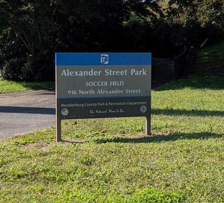 Alexander Street Park, Charlotte