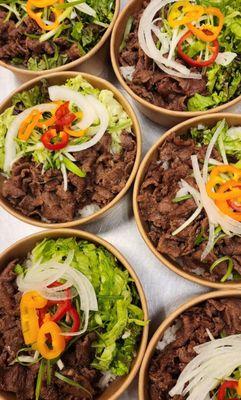 bulgogi rice bowls