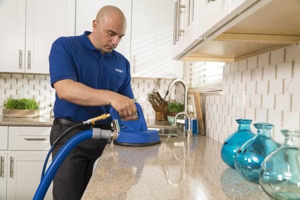 Counter Top & Backsplash Cleaning