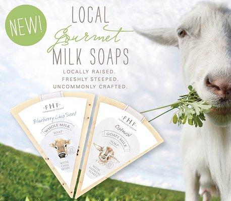 Texas made FarmHouse Fresh Soaps now available at Sacred Lotus!