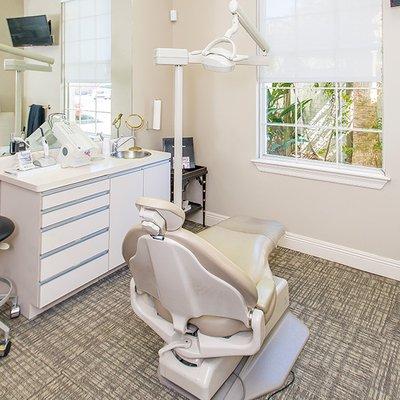 Inside the dental office at Galliano Family Dentistry