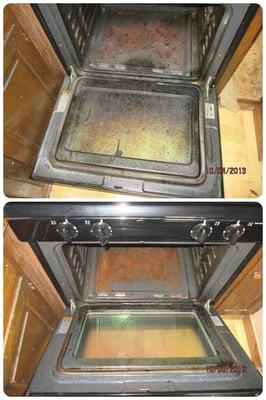 Stove cleaning